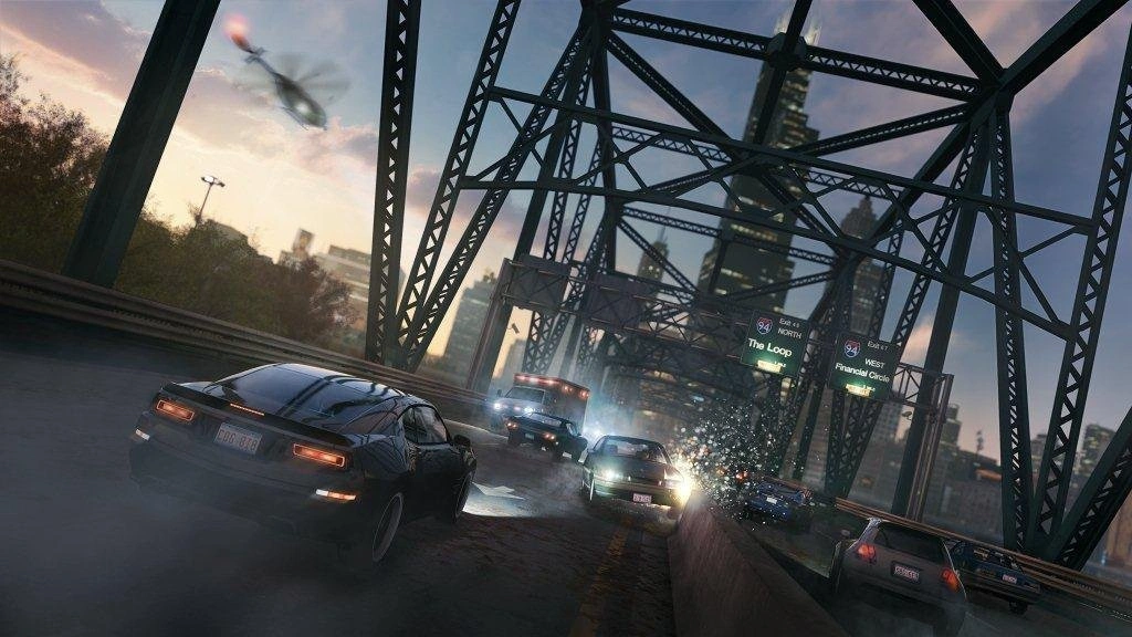 Used Watch Dogs Xbox One game disc case front cover