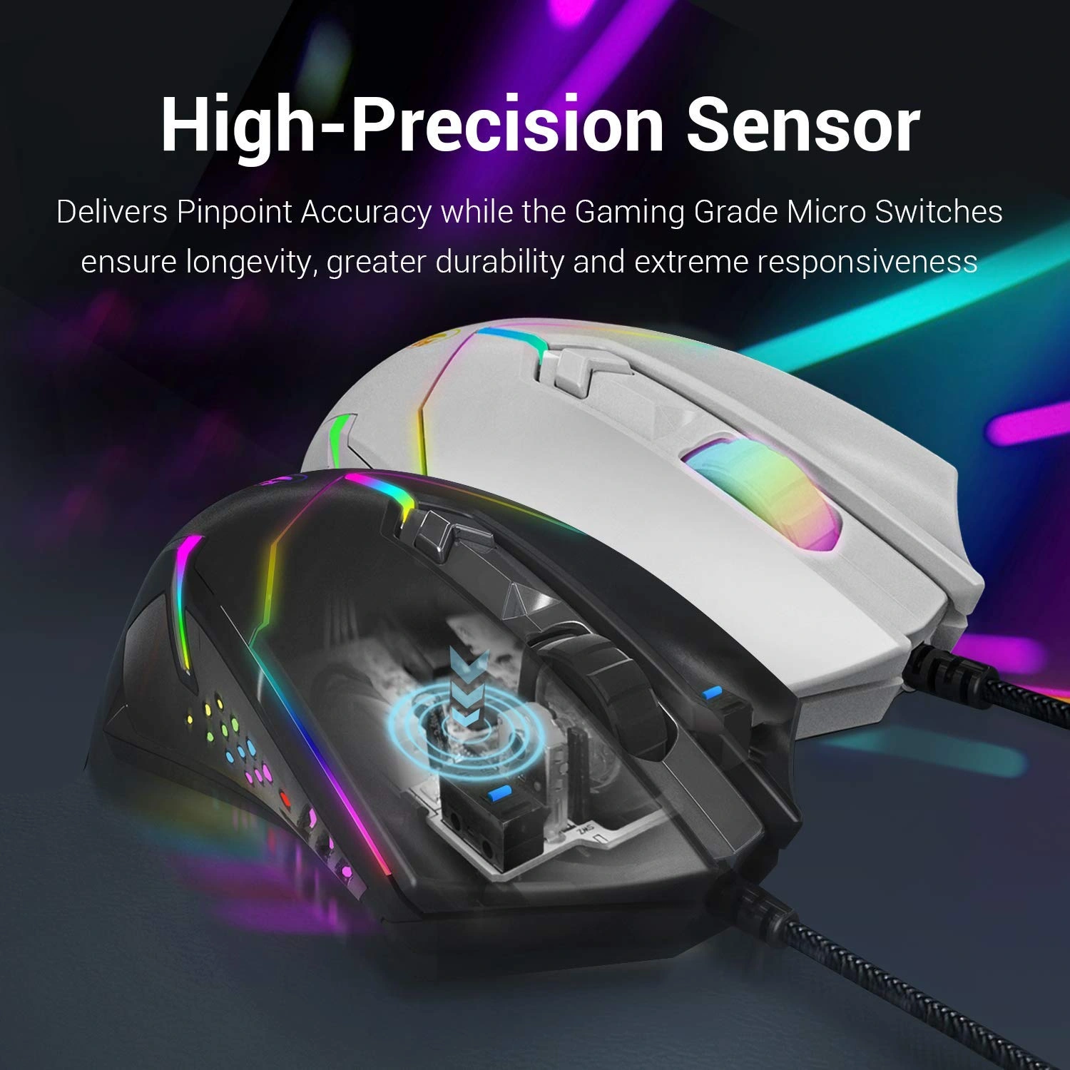 Redragon M601 Centrophorus RGB gaming mouse price in Pakistan
