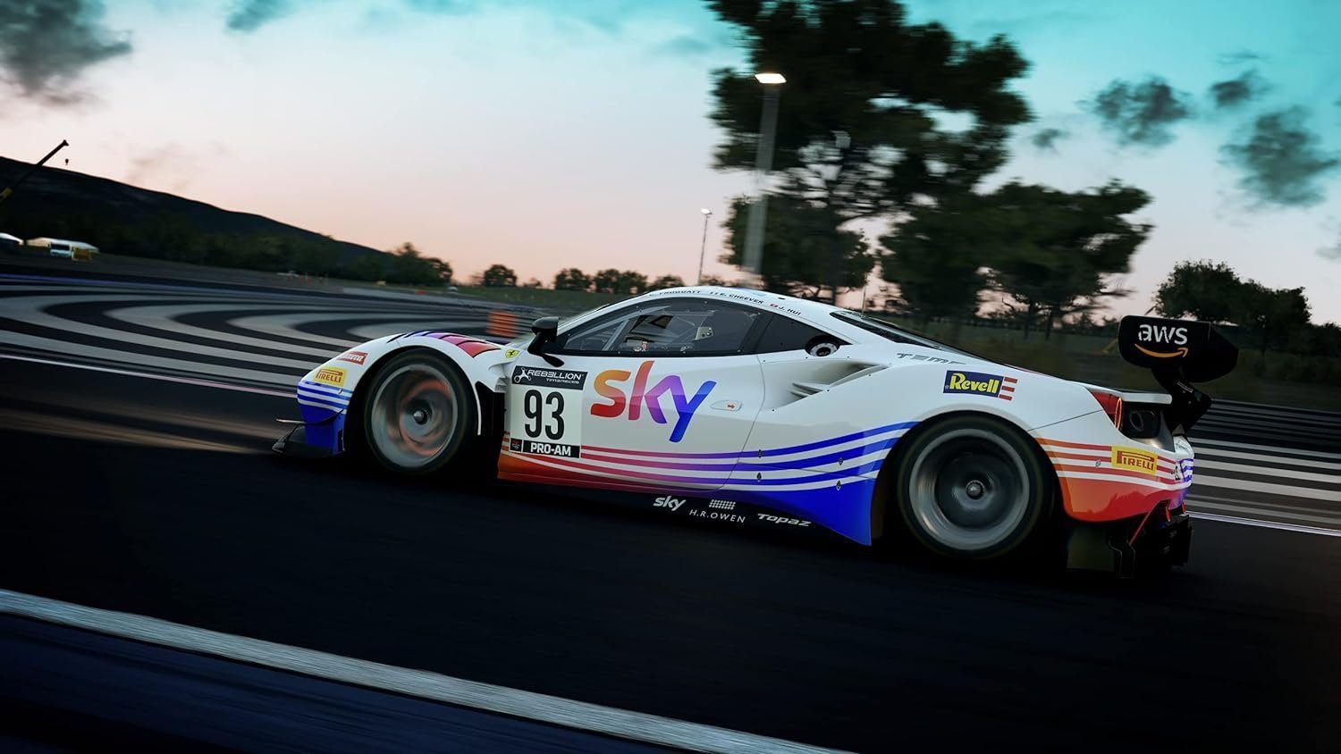 Assetto Corsa PS5 gameplay showing GT3 car on track at 4K 60FPS