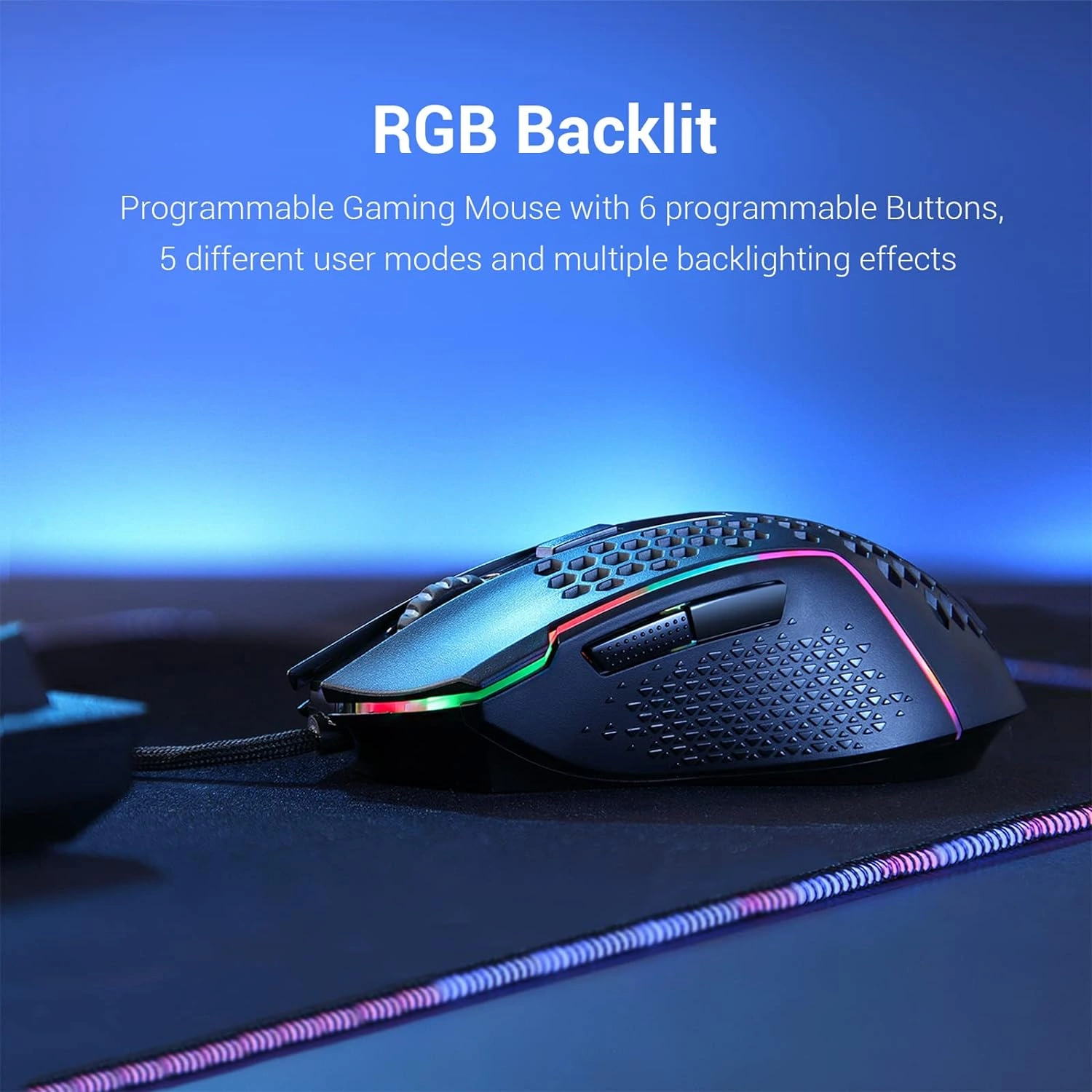 Redragon M987 ultralight honeycomb gaming mouse price in Pakistan