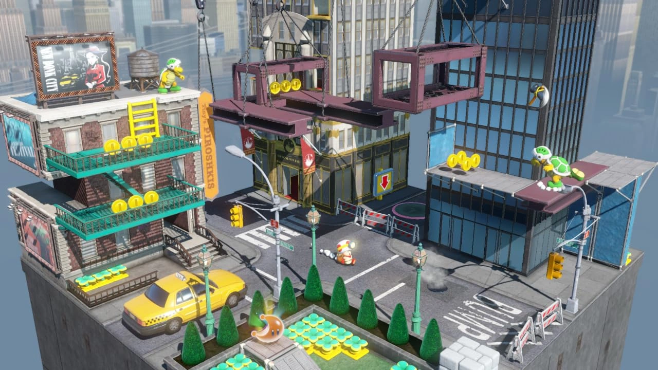 Captain Toad Treasure Tracker Nintendo Switch game box cover Captain Toad Switch puzzle diorama stage gameplay exploration