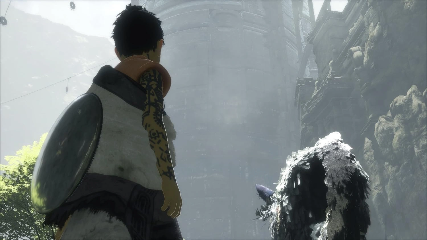 The Last Guardian PS4 game case cover