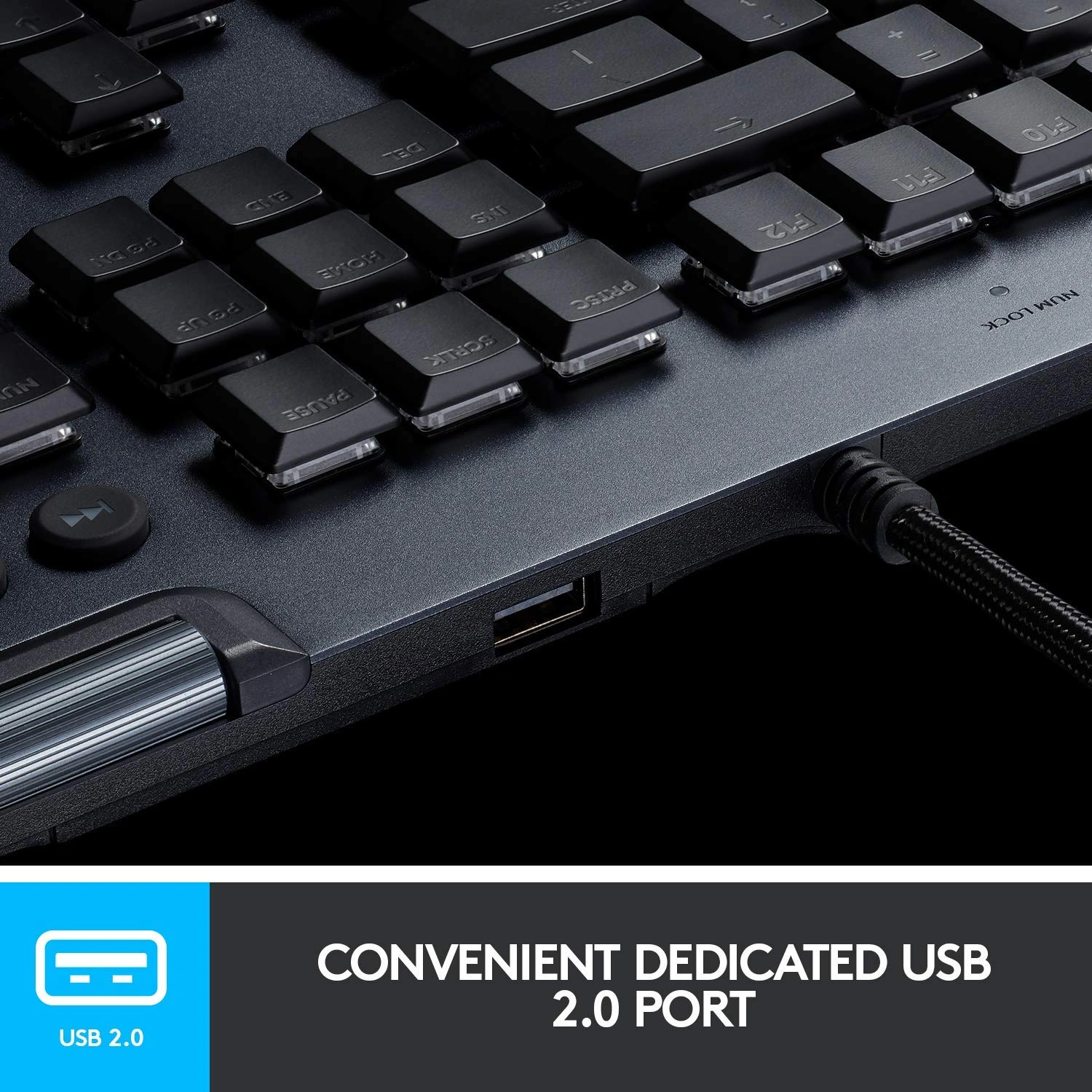 Logitech-G813-LIGHTSYNC-RGB-Mechanical-Gaming-Keyboard-Clicky