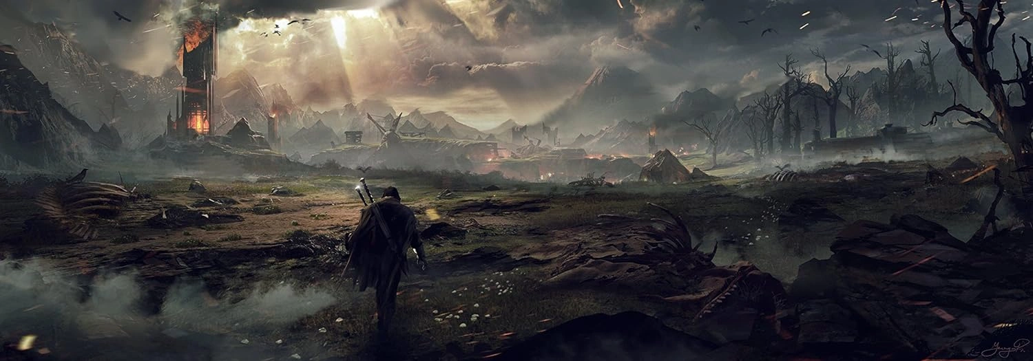 Middle-Earth Shadow of Mordor Xbox One game case – best open world story game Xbox One