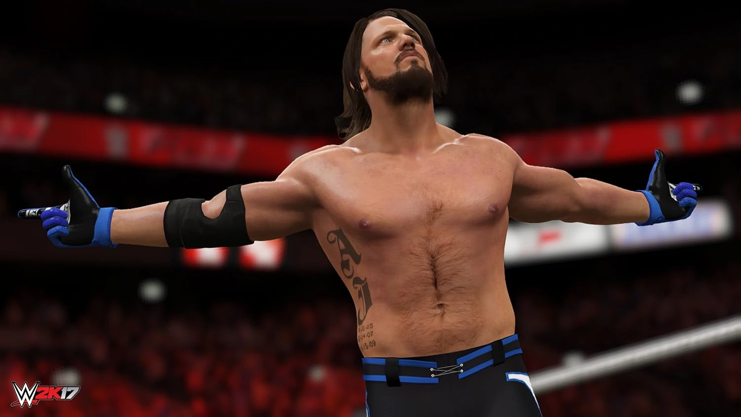 WWE 2K17 PS4 game case - used wwe 2k17 playstation 4 disc in Pakistan