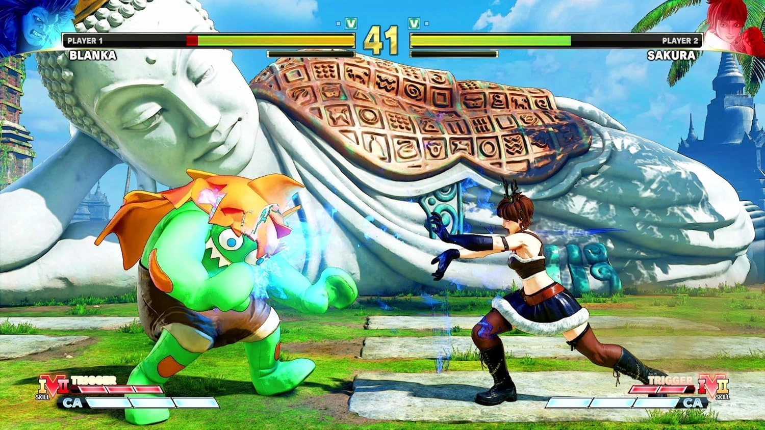 Street Fighter V Champion Edition PS4 game case front cover