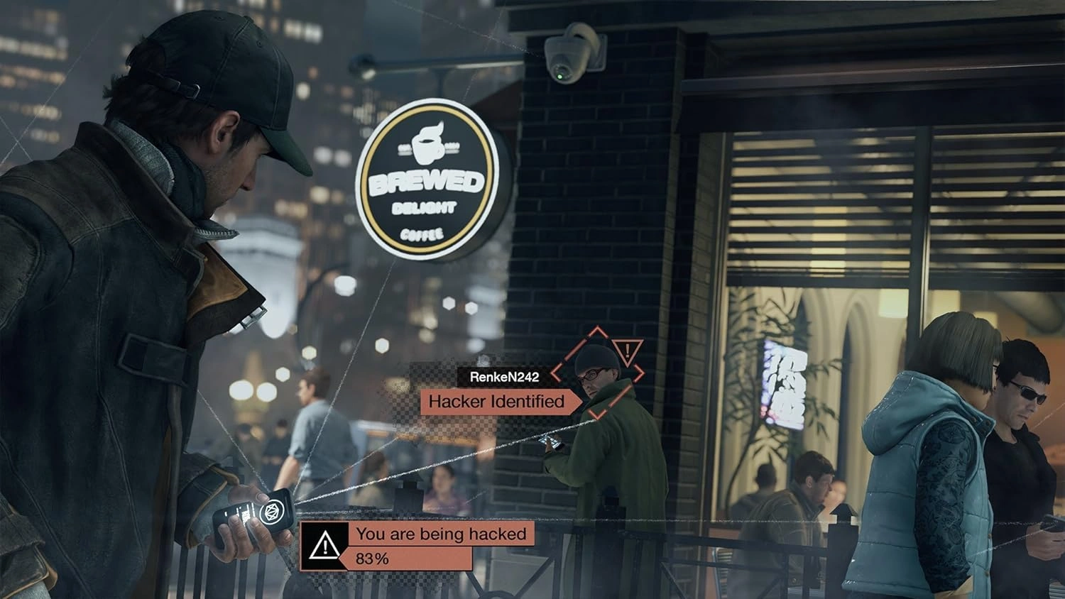 Used Watch Dogs Xbox One game disc case front cover