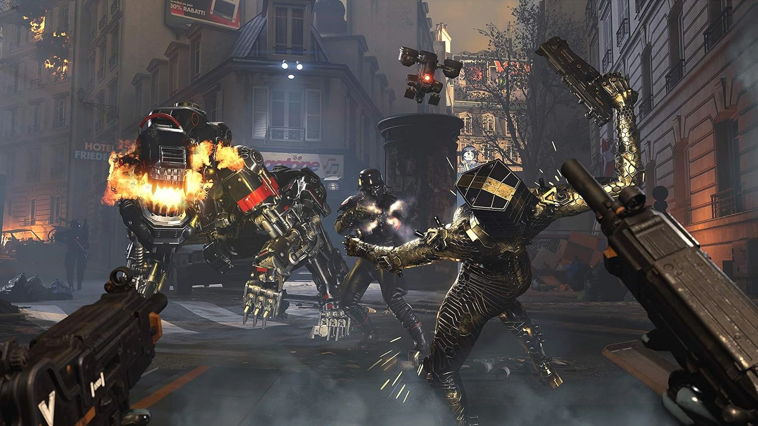 Wolfenstein Youngblood Switch Pakistan price front cover