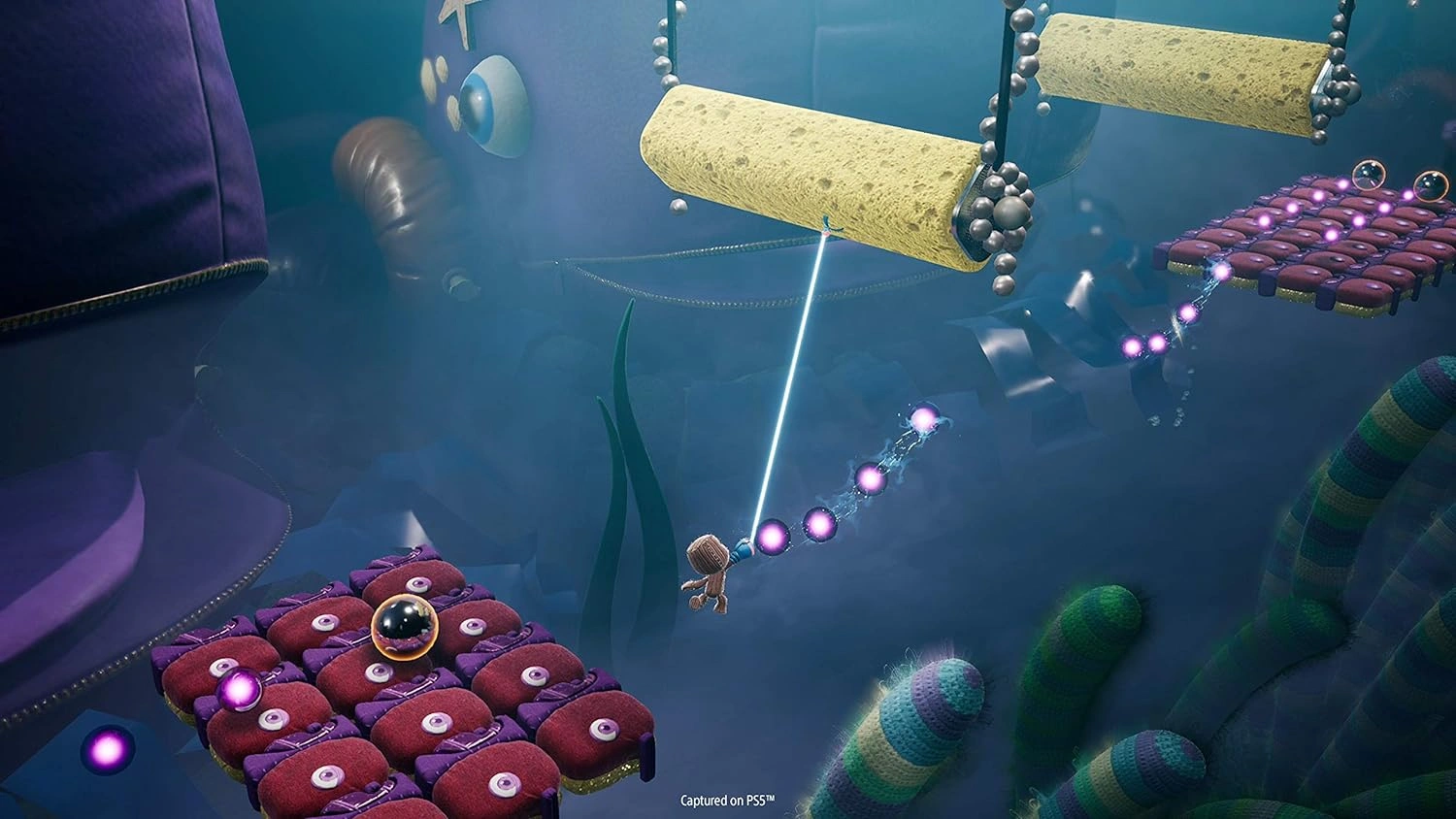 Sackboy A Big Adventure PS4 game case cover