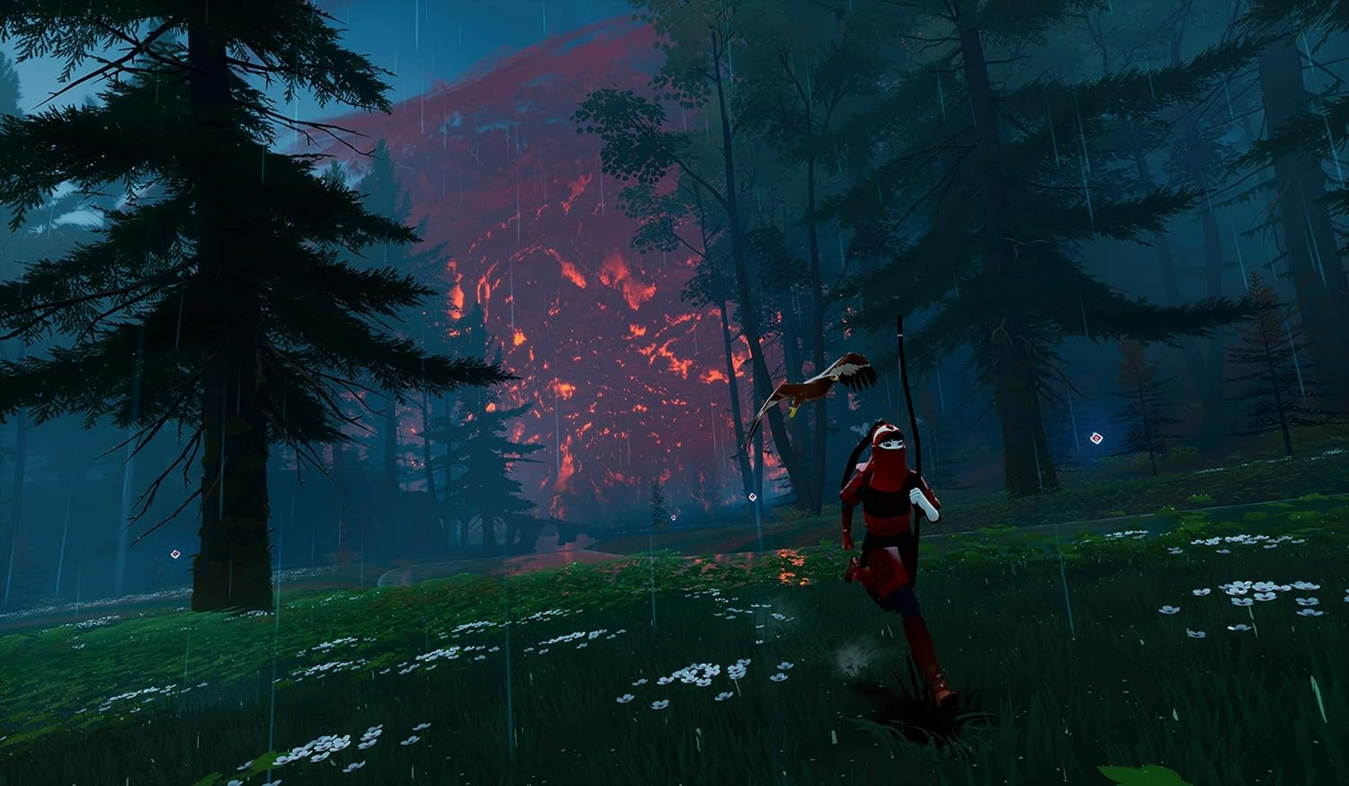 Pathless game PS5 adventure exploration case