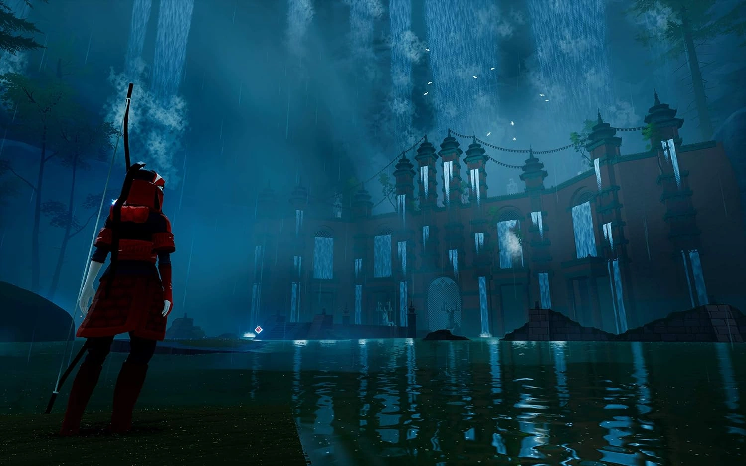 Pathless game PS5 adventure exploration case