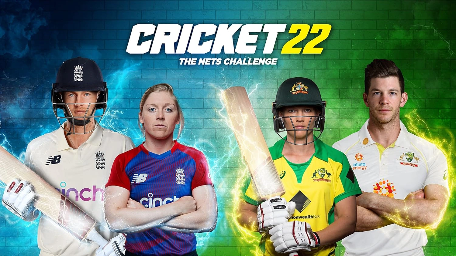 Cricket 22 Official Game Ashes PS4 front cover Big Ant Studios Nacon cricket game