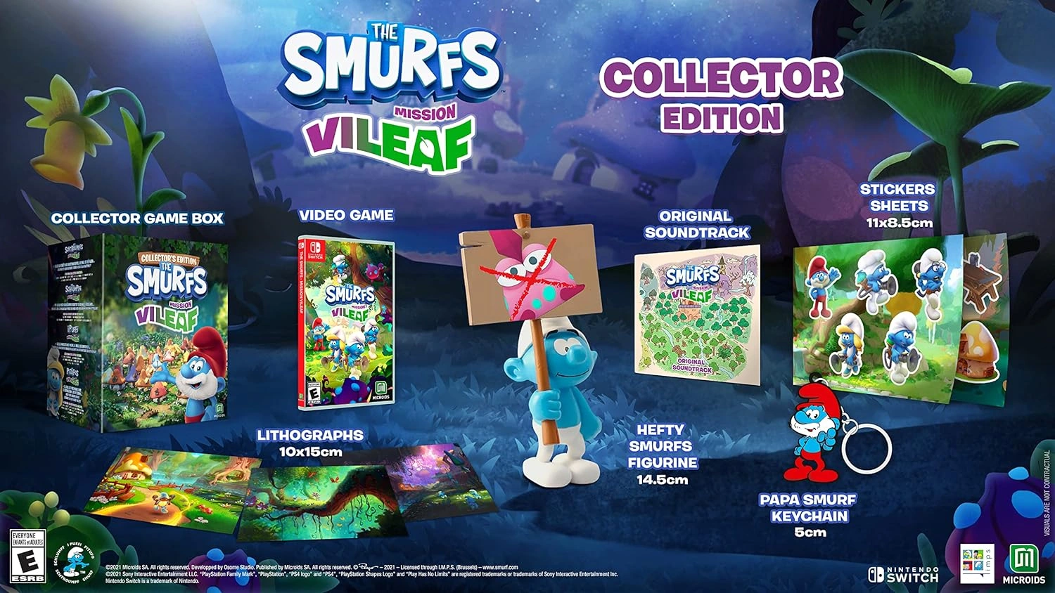 Smurfs Switch game Pakistan price front cover close up