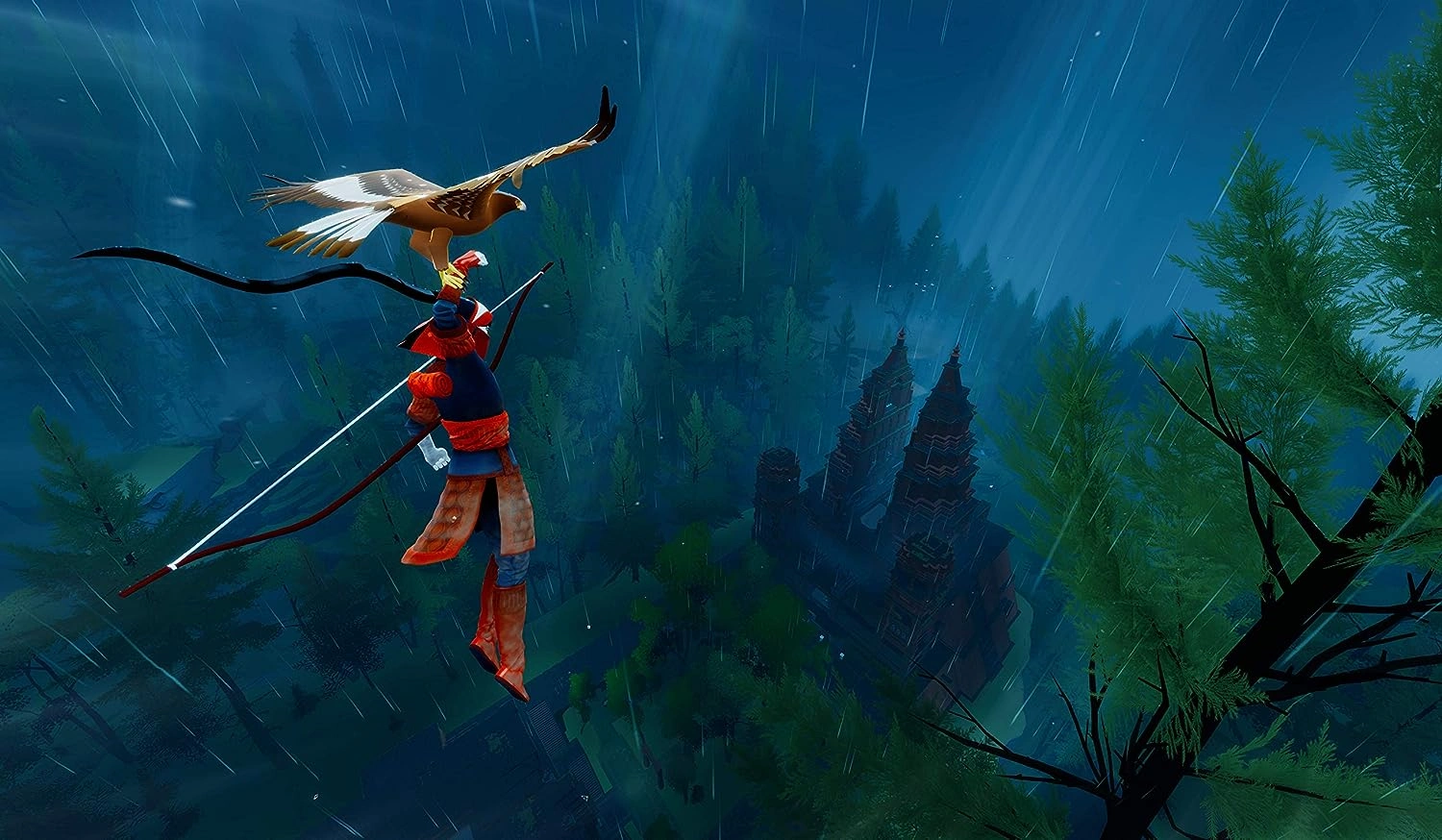 Pathless game PS5 adventure exploration case