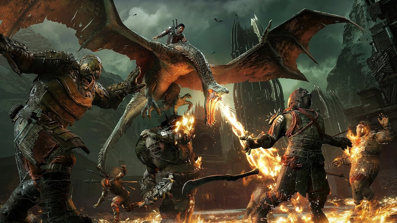 Middle-Earth Shadow of War PS4 game cover - used open world game Pakistan