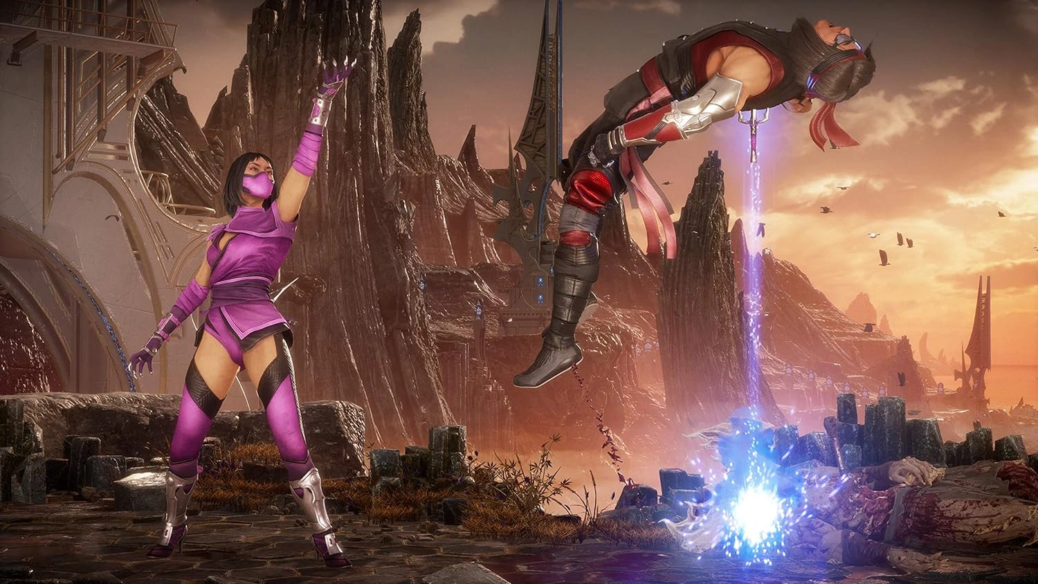 Mortal Kombat 11 Ultimate Nintendo Switch game case showing Scorpion and Sub-Zero facing off