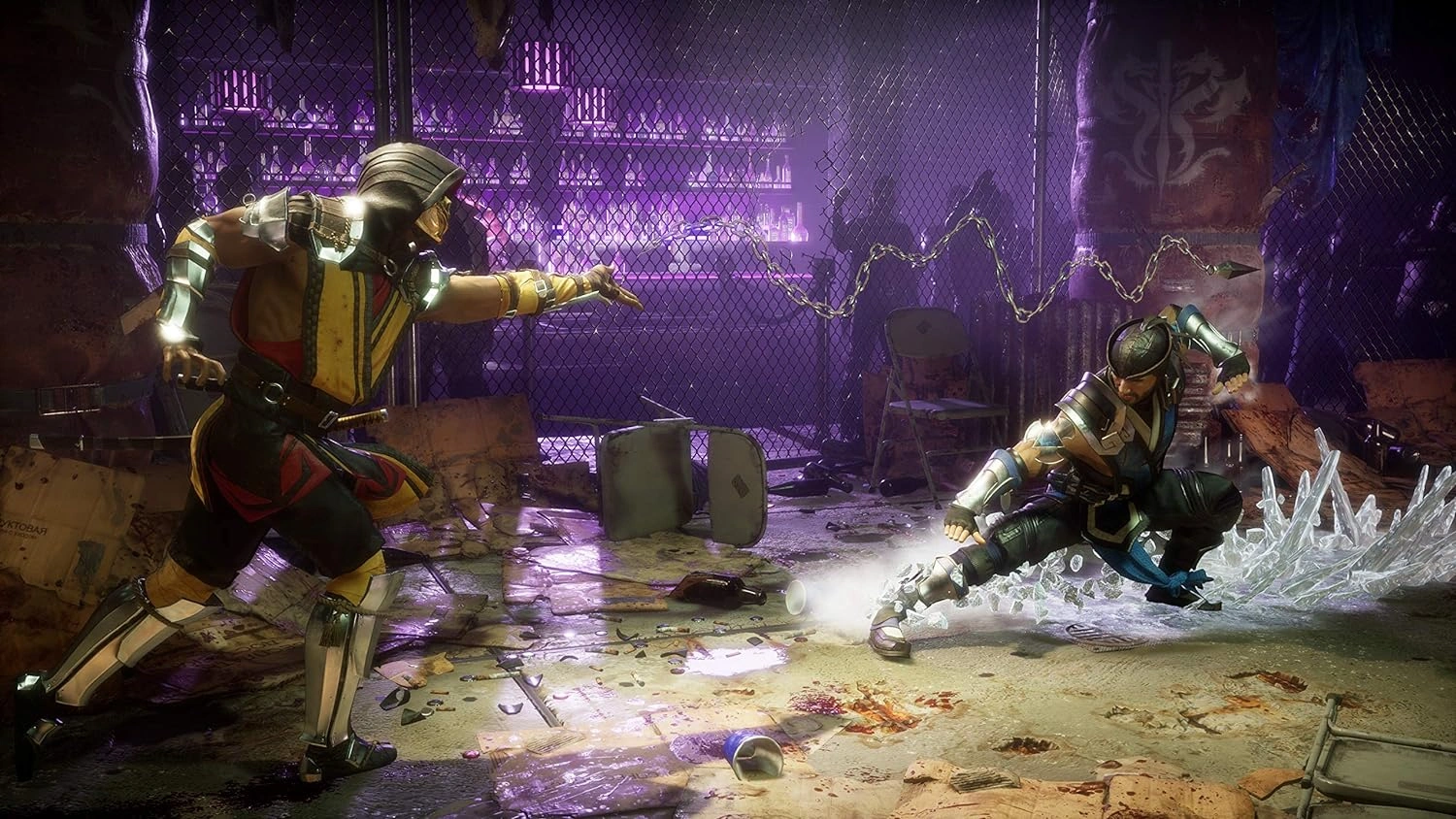 Mortal Kombat 11 Ultimate Nintendo Switch game case showing Scorpion and Sub-Zero facing off