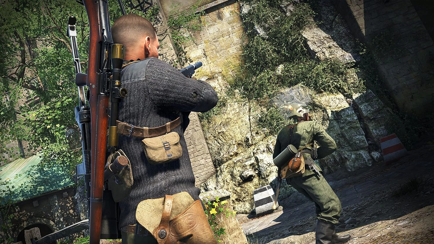 Sniper Elite 5 PS4 game cover, Sniper Elite PS4 Games price in Pakistan