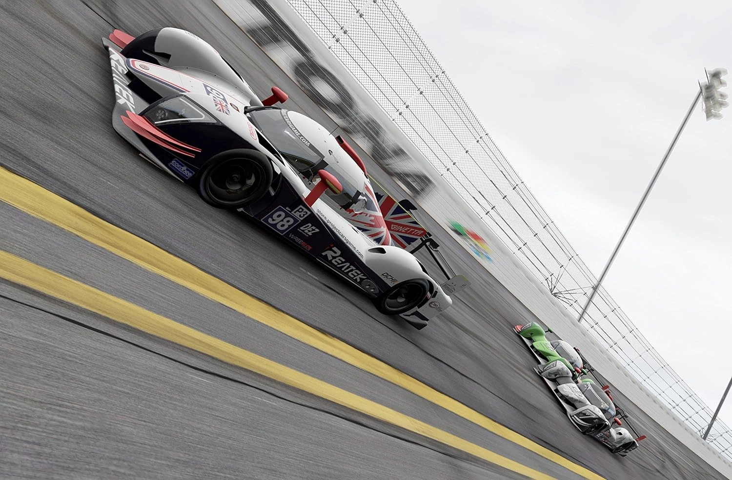 Project CARS PS4 racing game cover, racing simulator