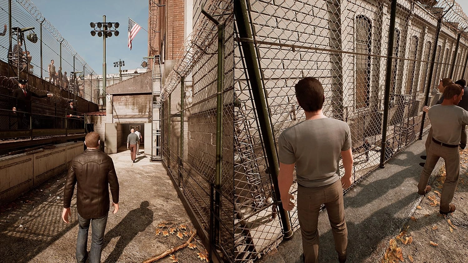 A Way Out game Xbox One box art two characters escaping prison