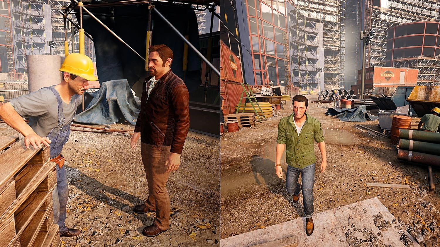 Best story games Xbox One A Way Out back cover