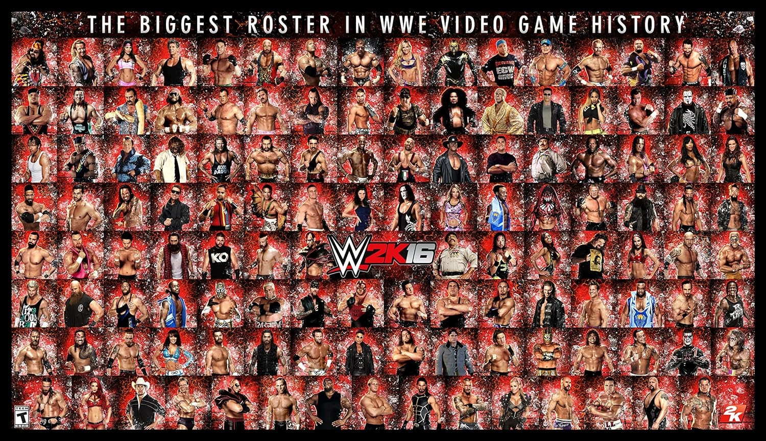 WWE 2K16 PS4 game case - used wwe 2k16 playstation 4 disc for sale in Pakistan