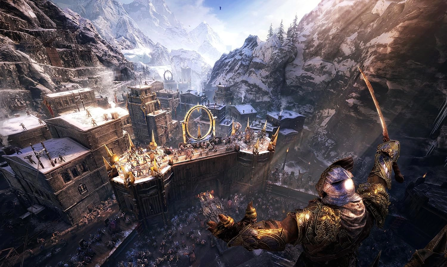 Middle-Earth Shadow of War PS4 game cover - used open world game Pakistan