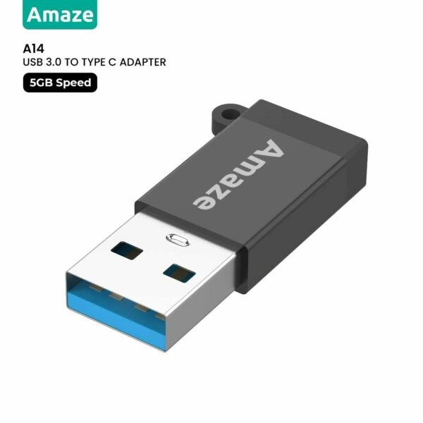 Amaze A14 USB 3.0 to Type C female adapter black