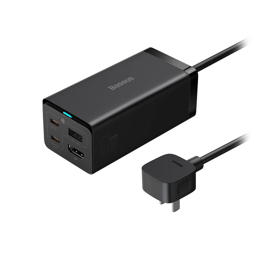 Baseus GaN5 67W 4 Port Charging Station