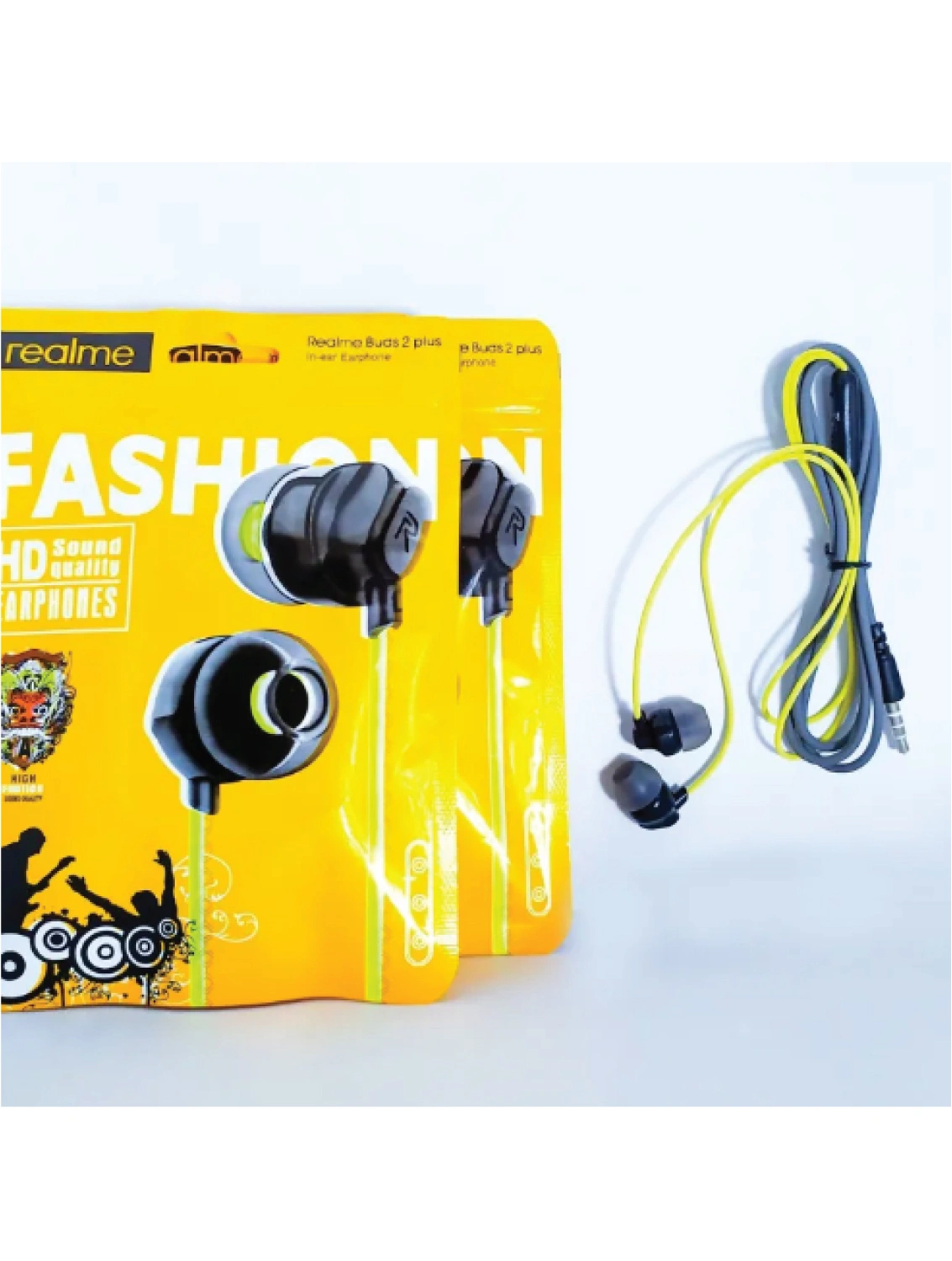 Realme-Buds-Plus-2-wired-earphones-mic