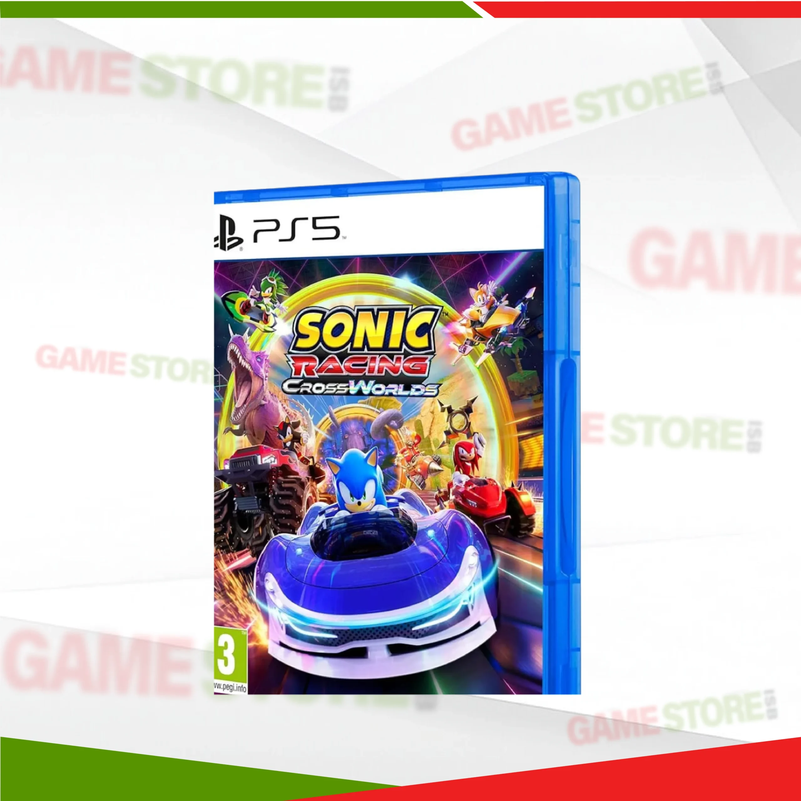 Sonic Racing CrossWorlds PS5 gameplay high speed racing