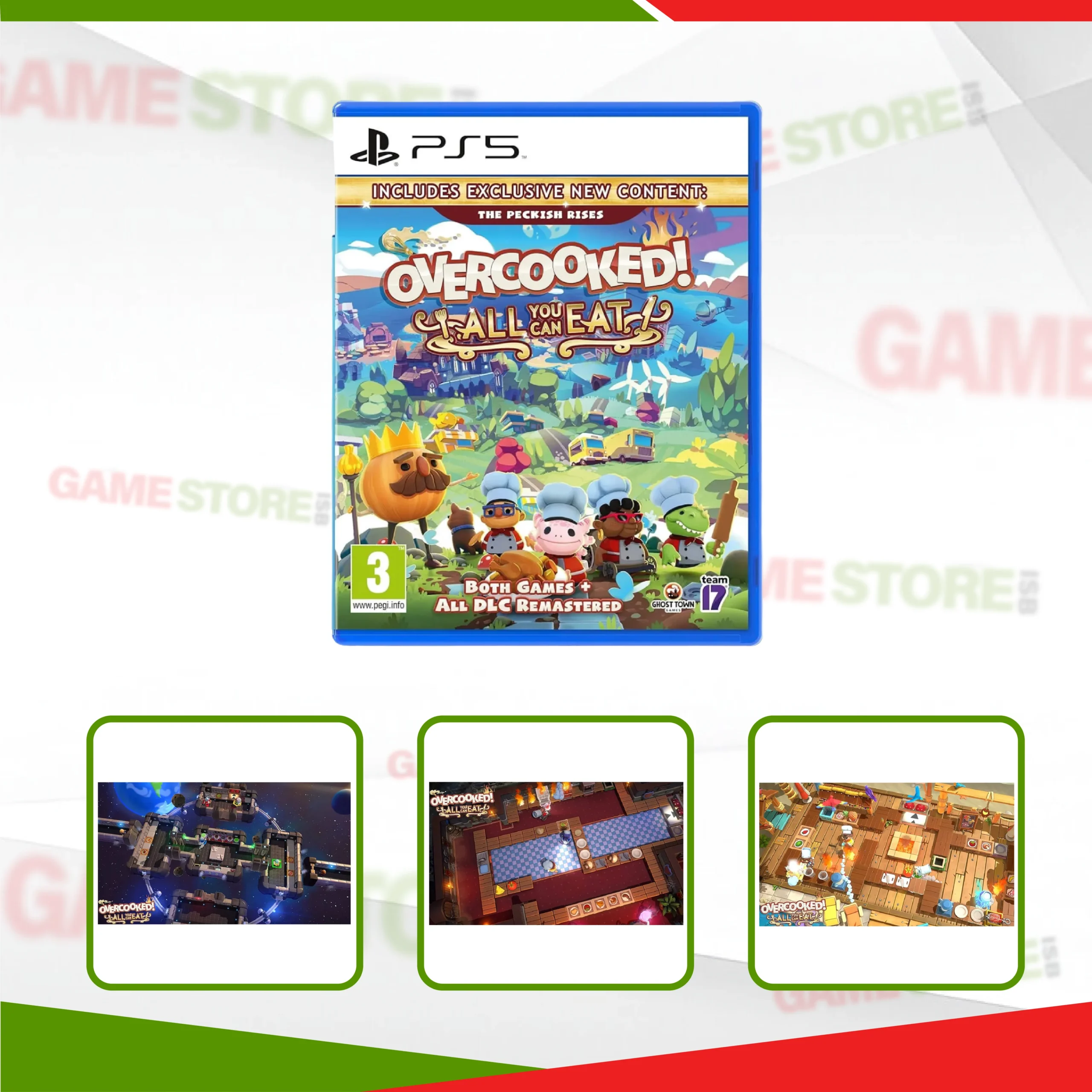 Overcooked! All You Can Eat PS5 enhanced graphics and smooth performance