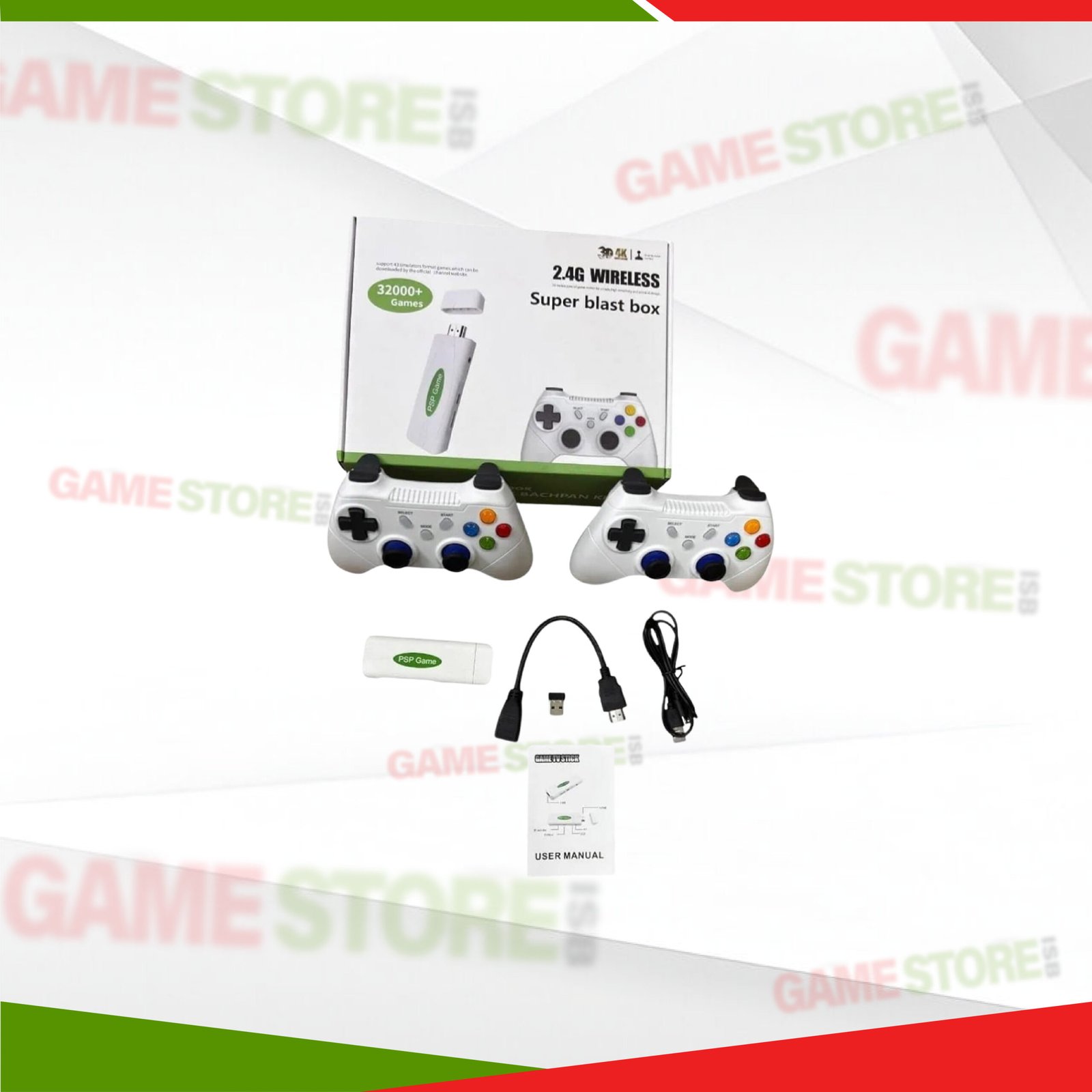 M18 retro gaming console plug and play HDMI