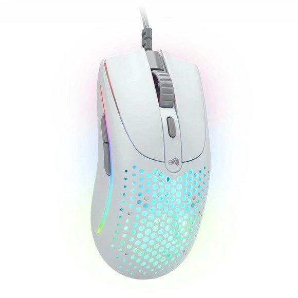 Glorious Model O2 White Wired Gaming Mouse in Pakistan