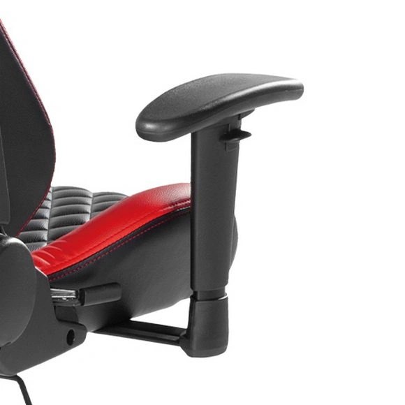 MXG GCH-01 red black diamond quilted PU gaming chair with headrest and lumbar support for Pakistani gamers