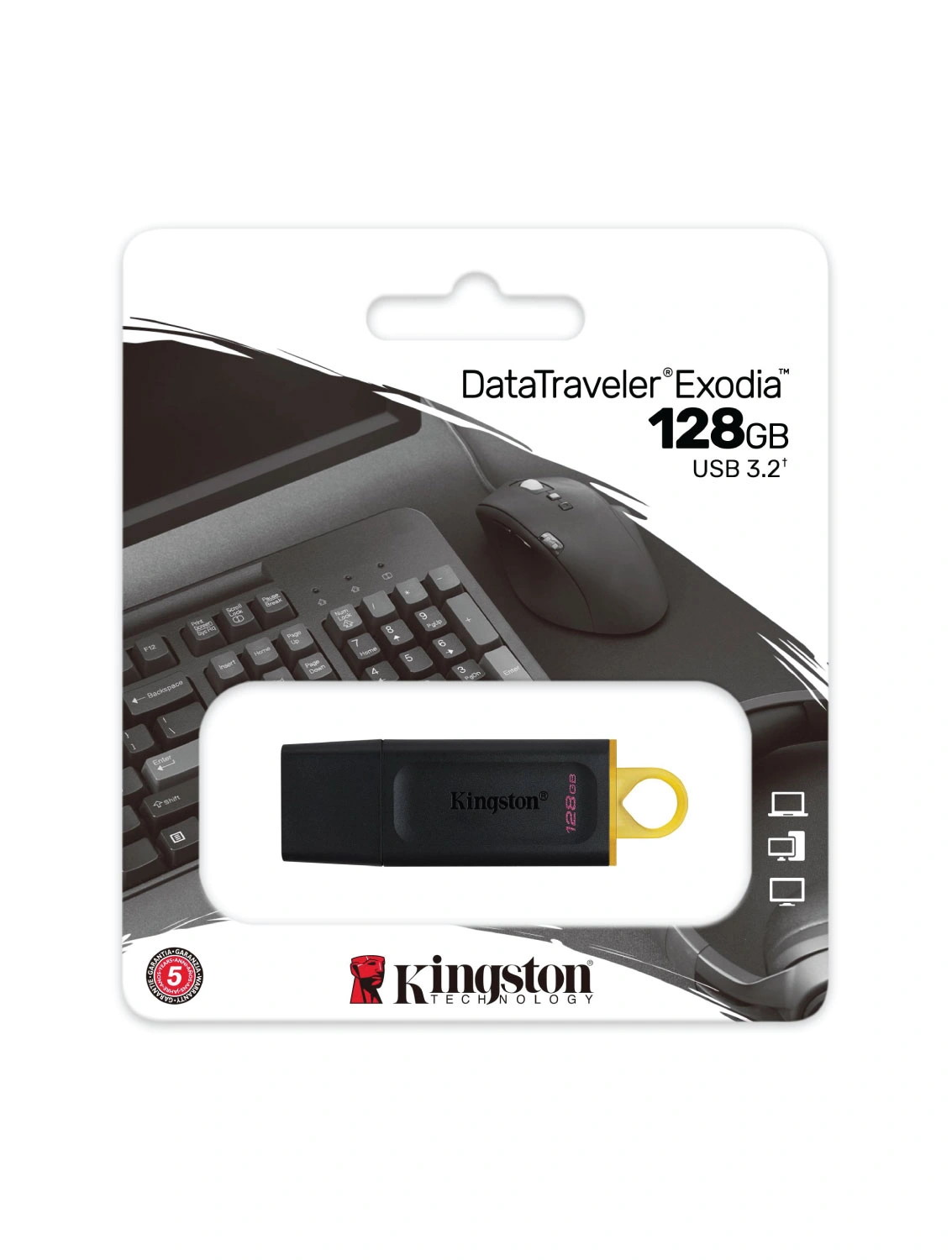 Kingston DataTraveler Exodia 128GB USB 3.2 flash drive, Kingston 128GB USB price in Pakistan