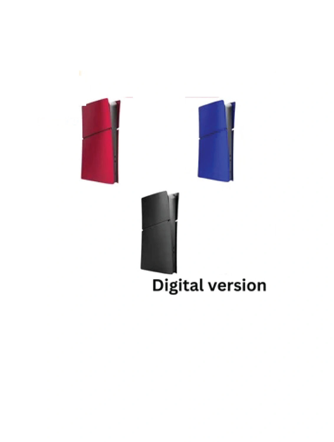 PS5 Slim Digital Edition replacement faceplate side panel cover