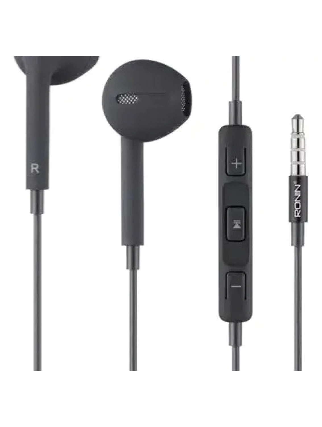 Ronin R-5 Clear Sound handsfree wired earphones with microphone, wired earphones Pakistan
