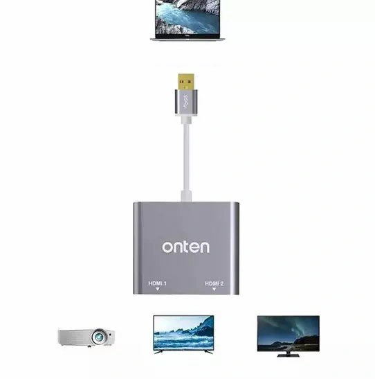 Onten OTN-59175 USB 3.0 to dual HDMI adapter
