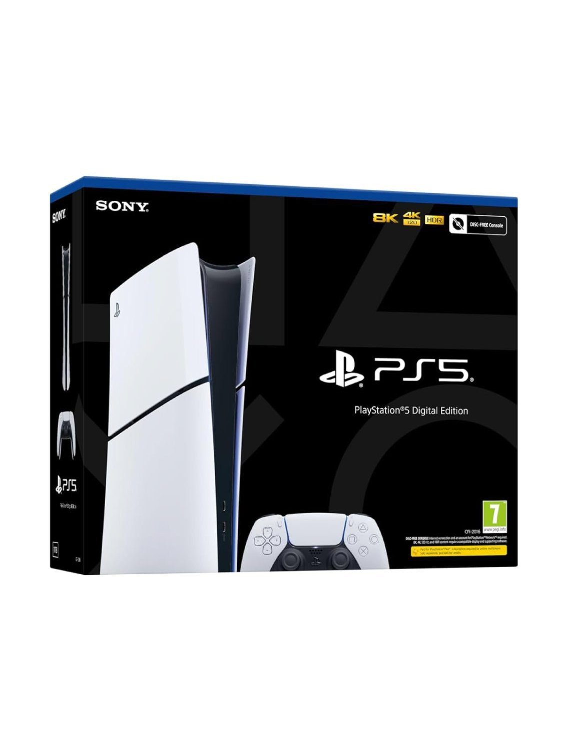 Sony PS5 Slim Digital Edition - 1TB