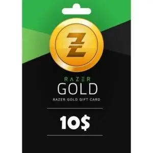 Razer Gold 10$ eGift Card in Pakistan – Buy online from Game Store ISB with instant delivery.