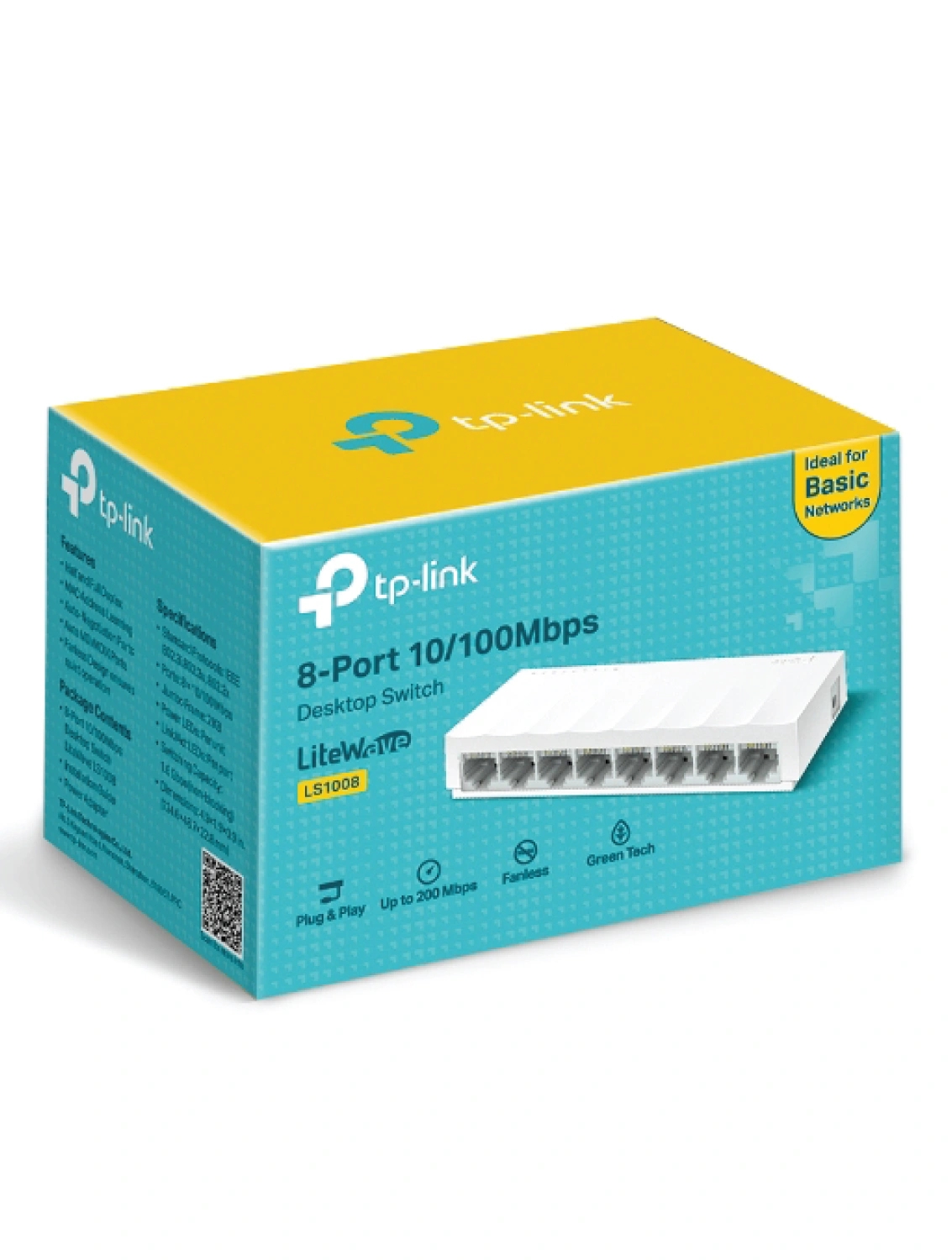 TP-Link LS1008 8 port desktop switch 10 100Mbps Ethernet switch Pakistan