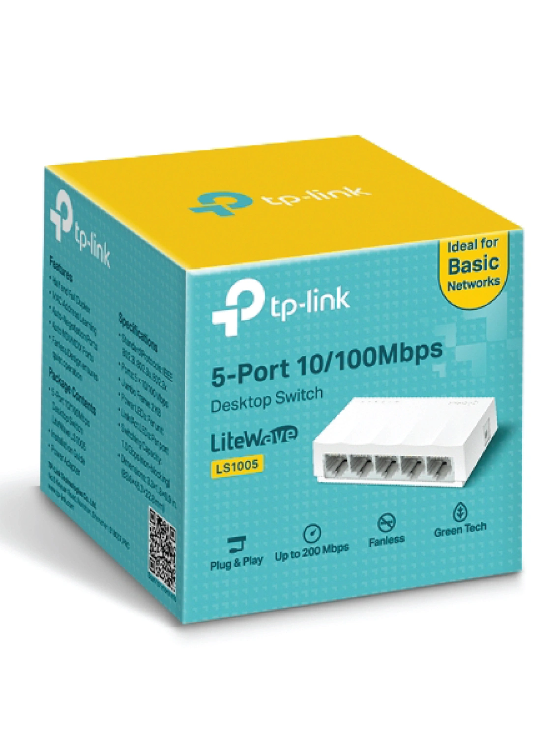 TP-Link LS1005 5 port desktop switch 10 100Mbps Ethernet switch Pakistan