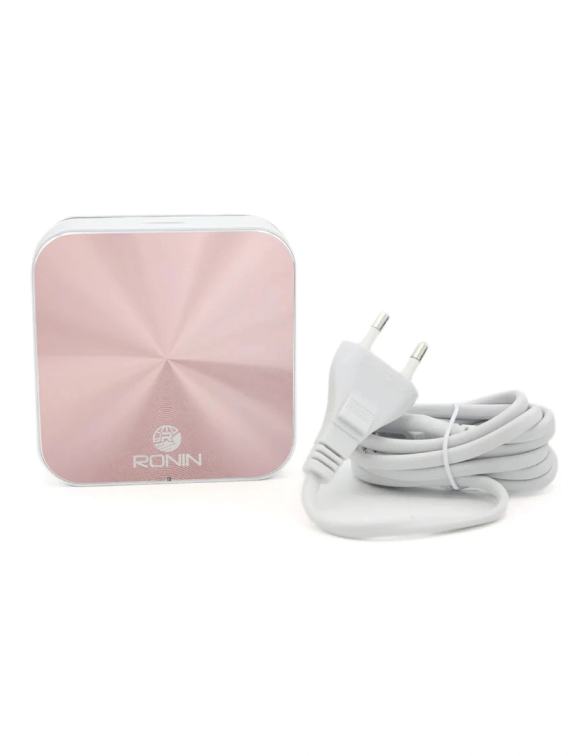 Ronin R-8800 8 USB desktop charger in white with Quick Charge 3.0