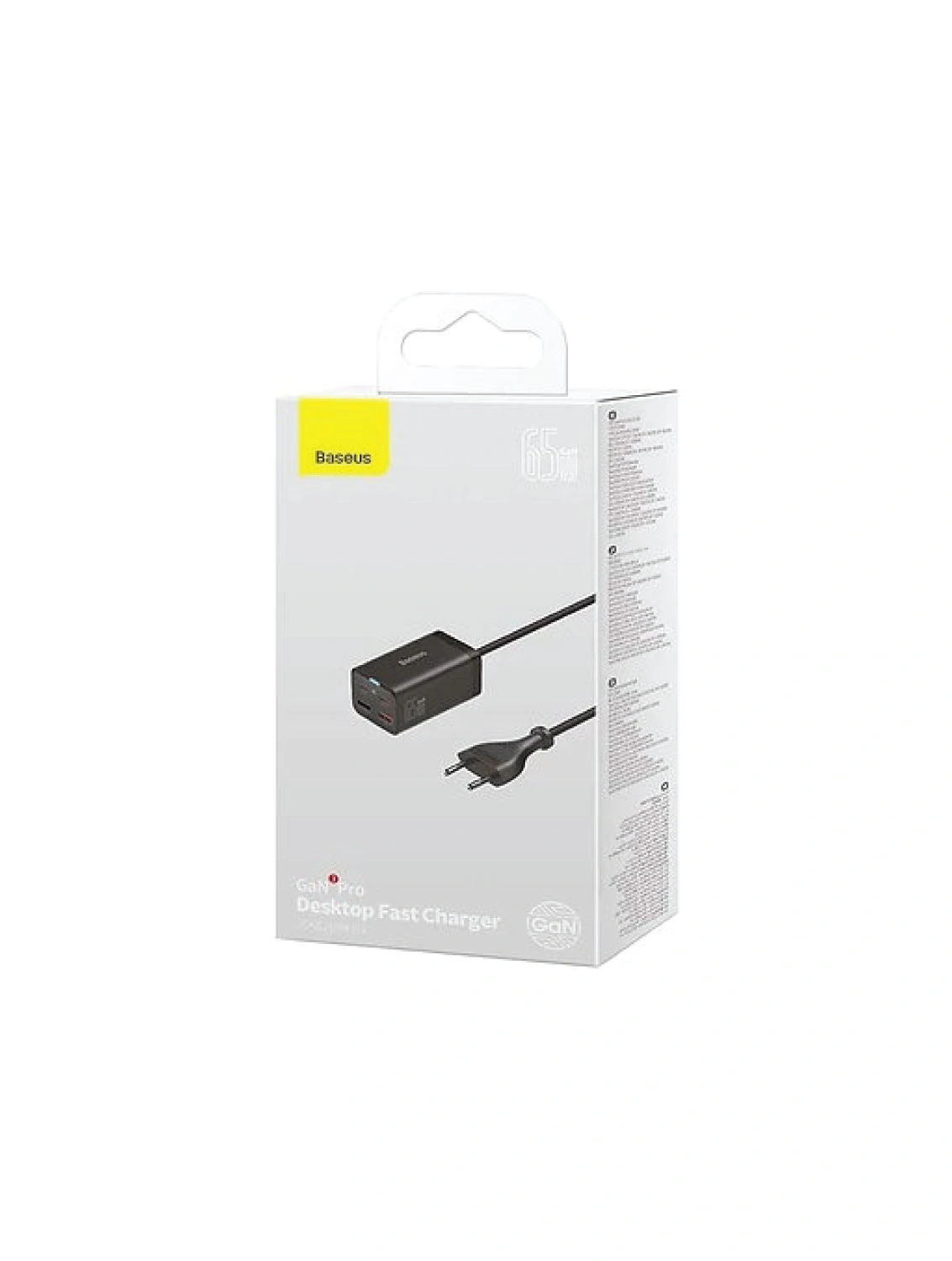 Baseus GaN3 Pro Desktop Charger 65W 2C+2U, USB C charging station Pakistan