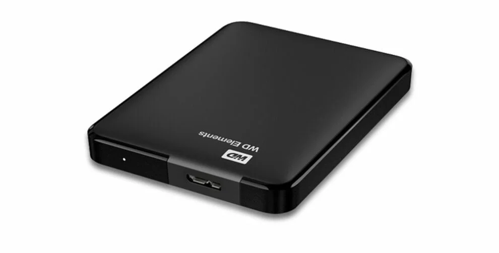 WD Elements portable external hard drive in black, wd elements external hard drive price in Pakistan
