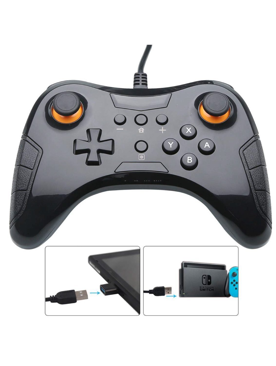 Nintendo gamepad Sameo Pro TNS 901 showing button layout