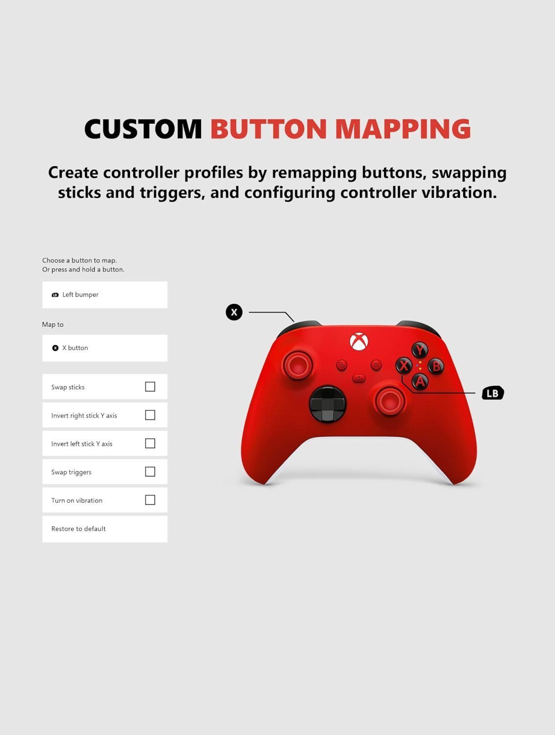 microsoft-xbox-wireless-core-controller-pulse-red-crimson-and-white-gamepad