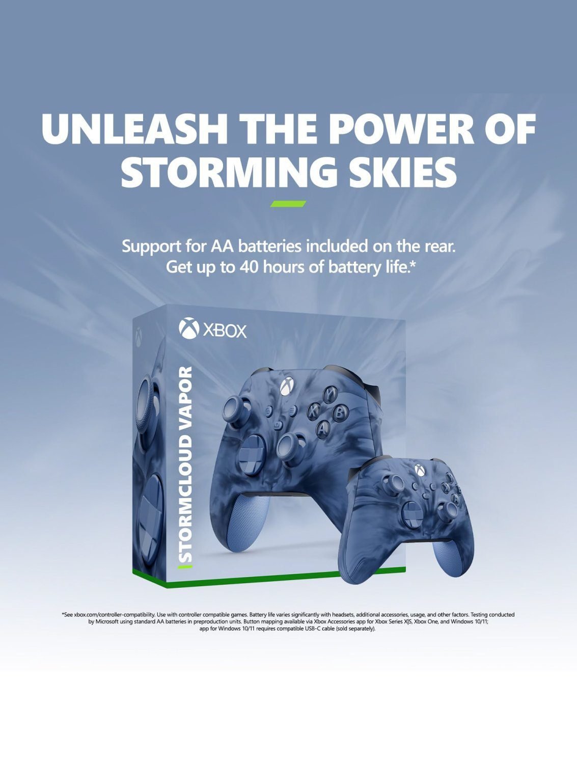 Xbox Wireless Controller - Stormcloud Vapor Special Edition