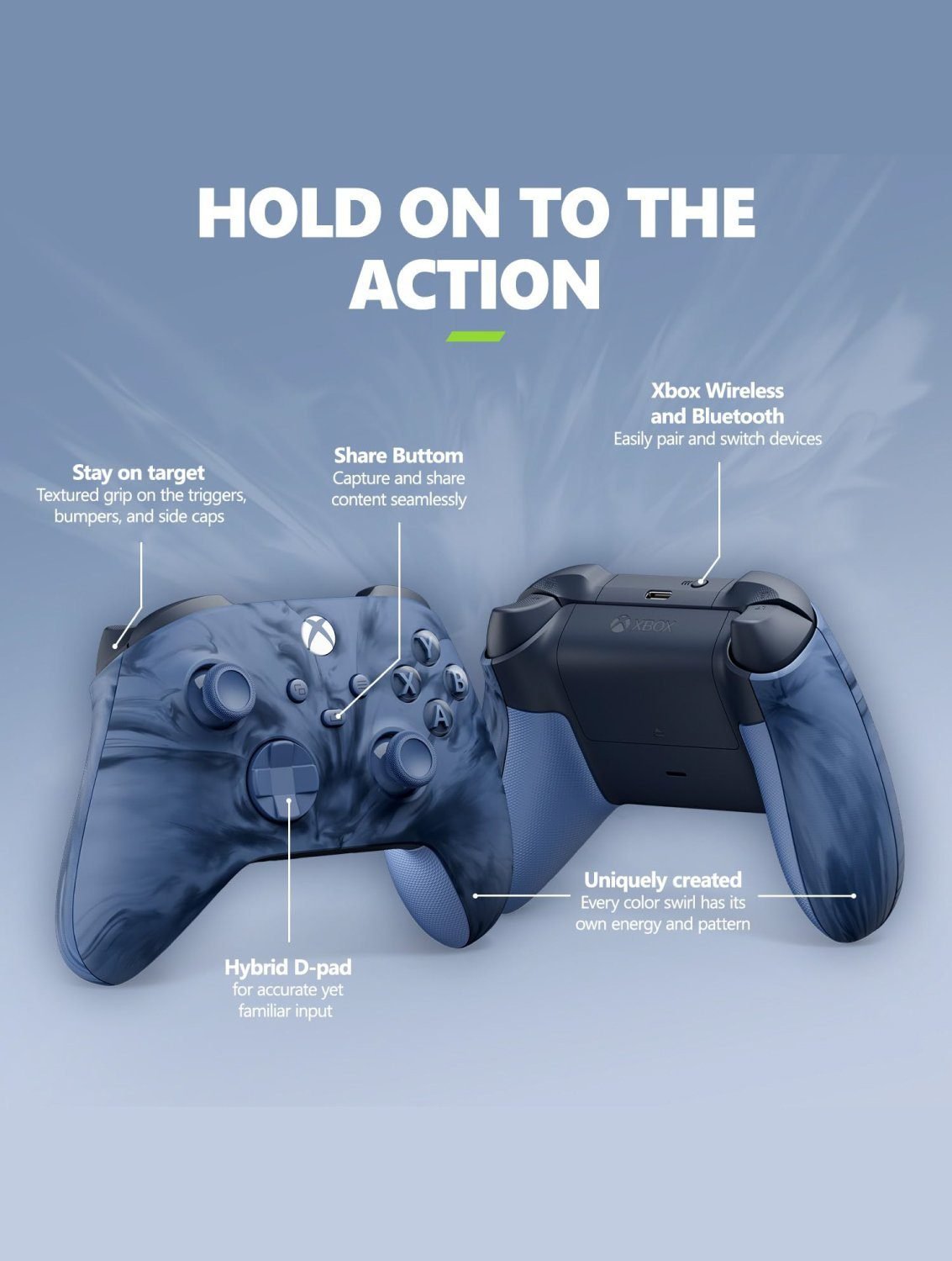 Xbox Wireless Controller - Stormcloud Vapor Special Edition